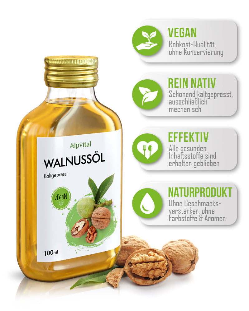 Walnussöl 100% kaltgepresst 100ml