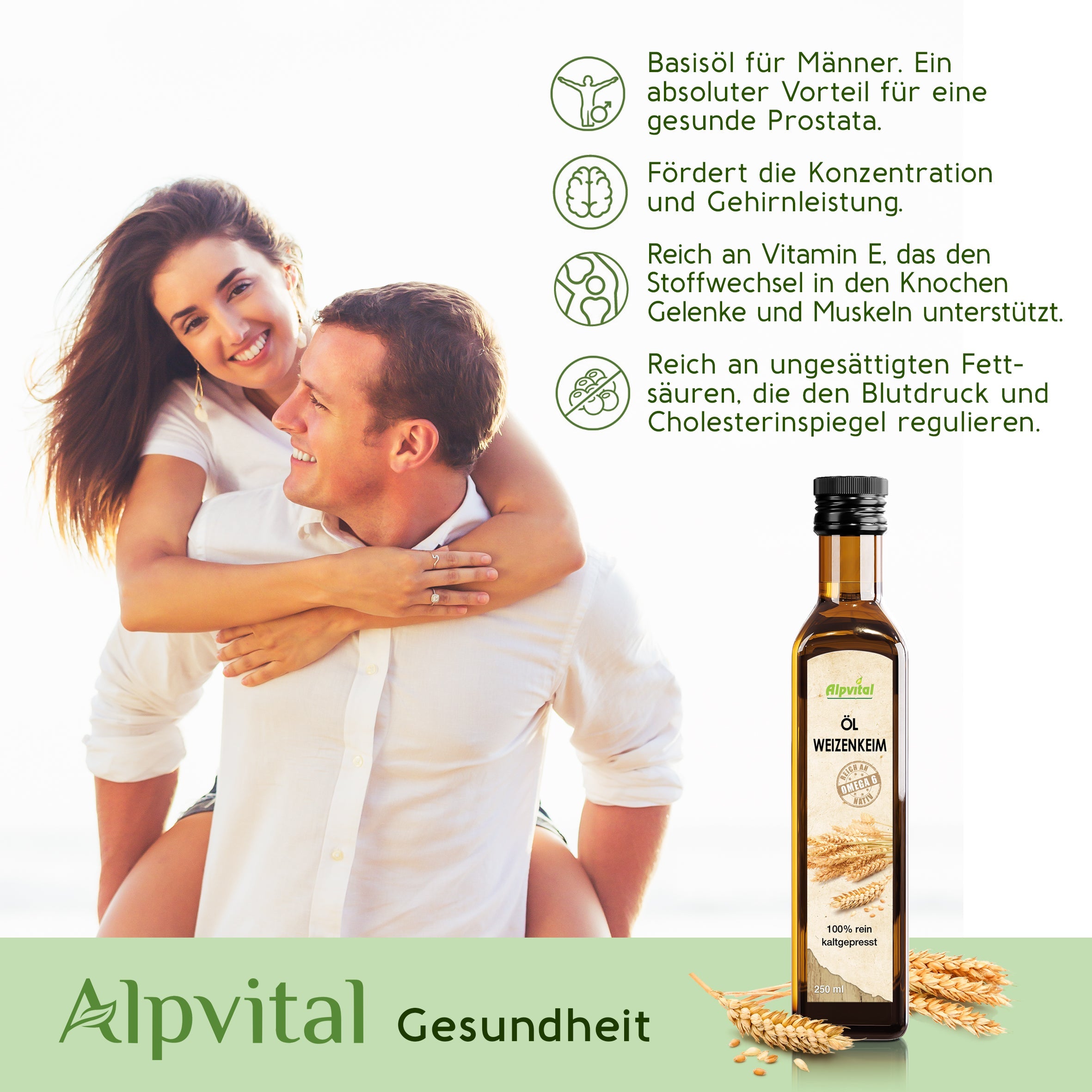 Weizenkeimöl kaltgepresst 250 ml
