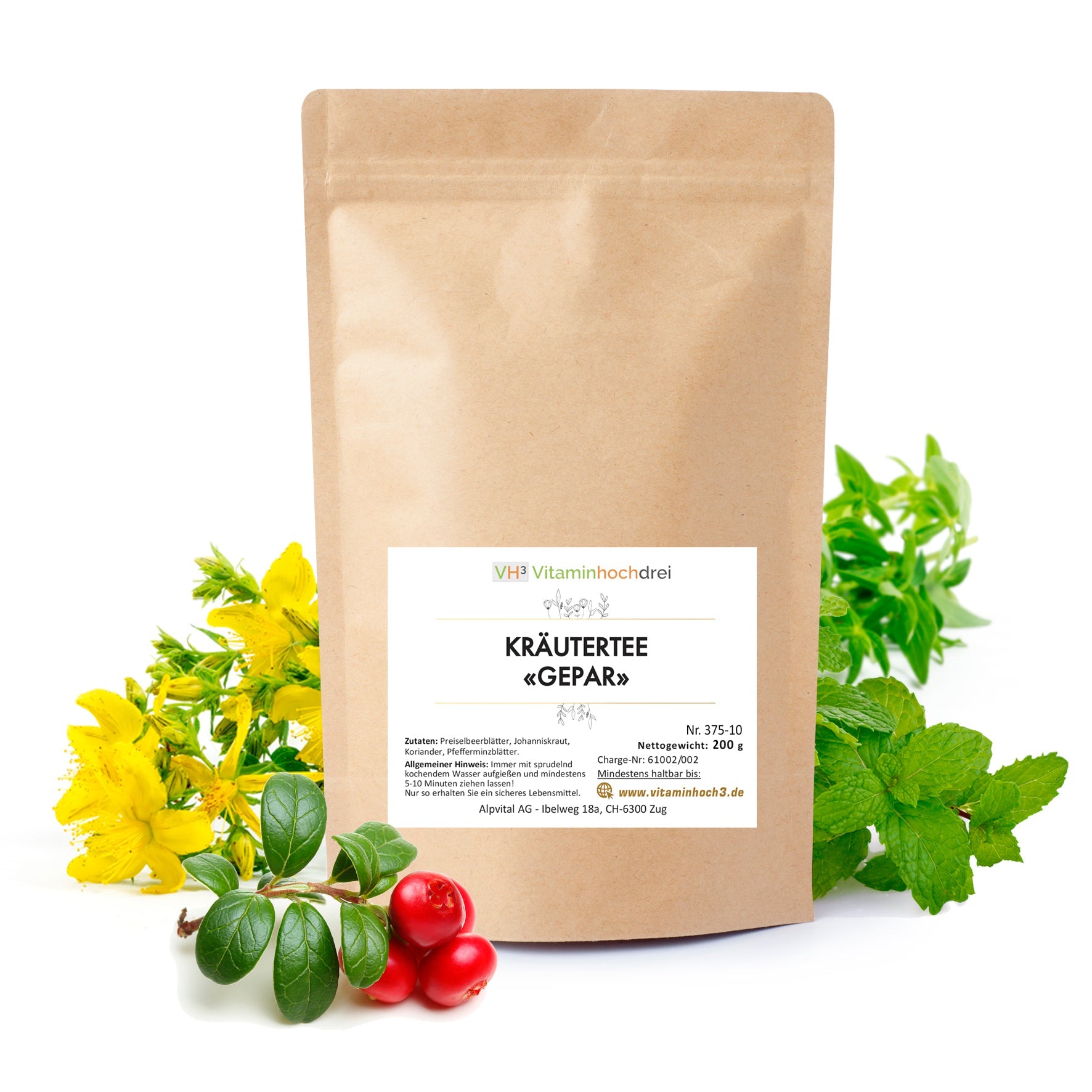 Kräutermischung Gepar - für den Organismus