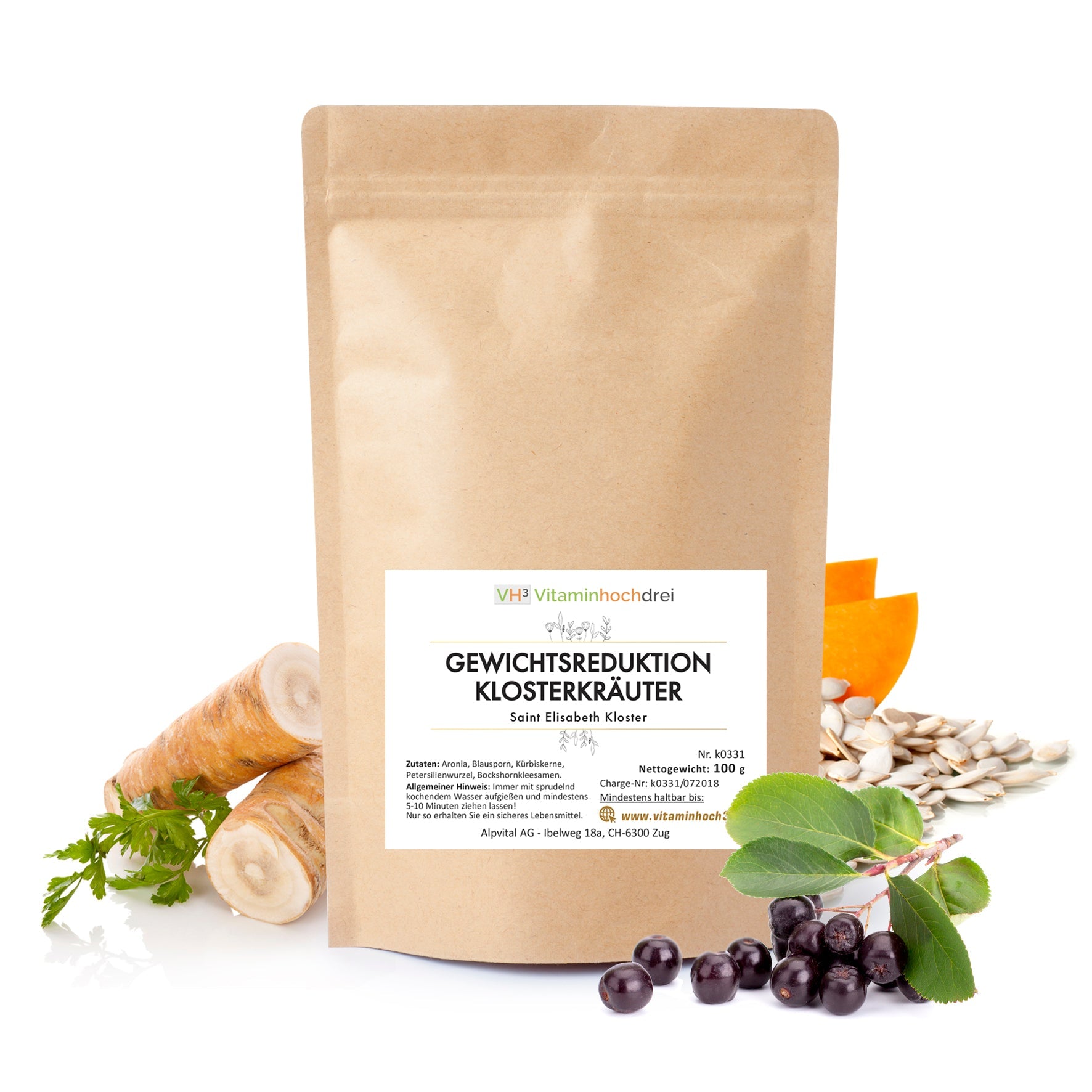 VH3 Gewichtsreduktion Klosterkräuter