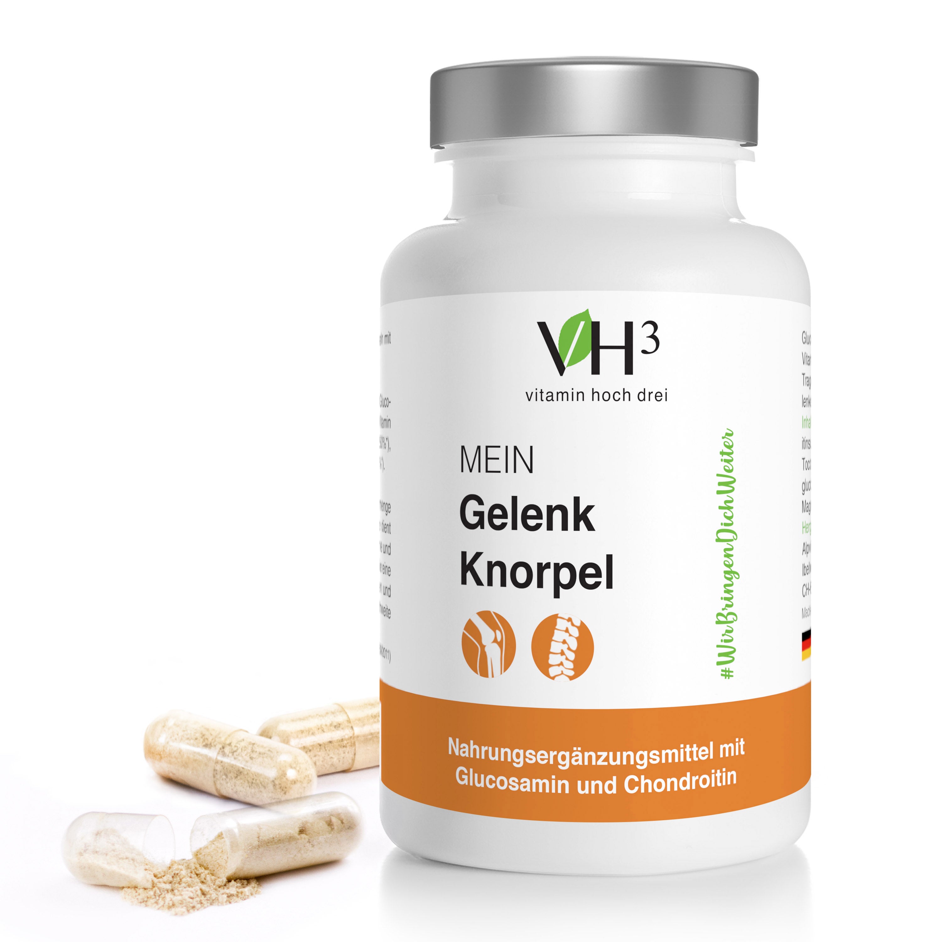 VH3 MEIN Gelenk Knorpel mit Glucosamin, Chondroitin und Zink