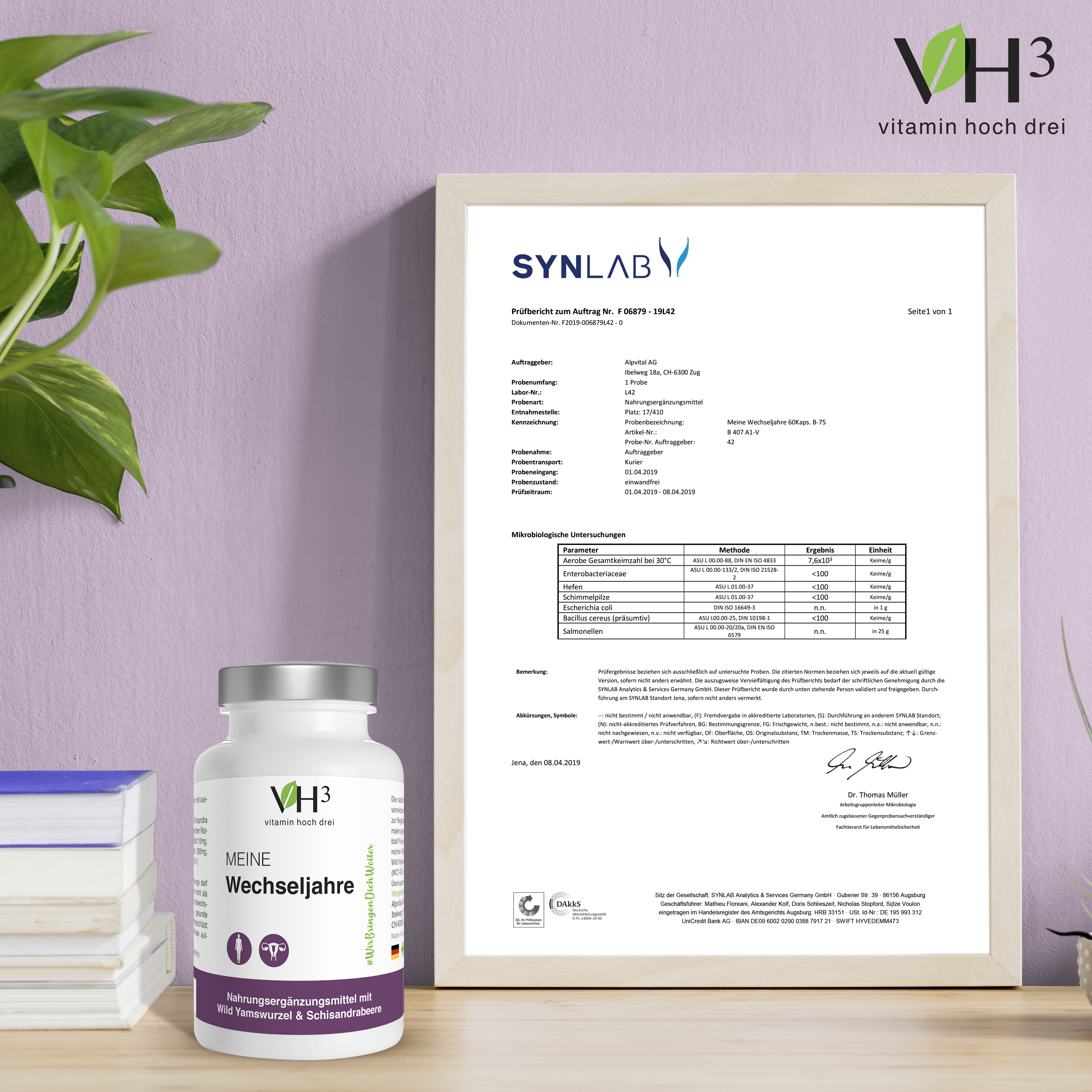 Meine Wechseljahre mit Wild Yamswurzel, Schisandrabeere und Rotklee