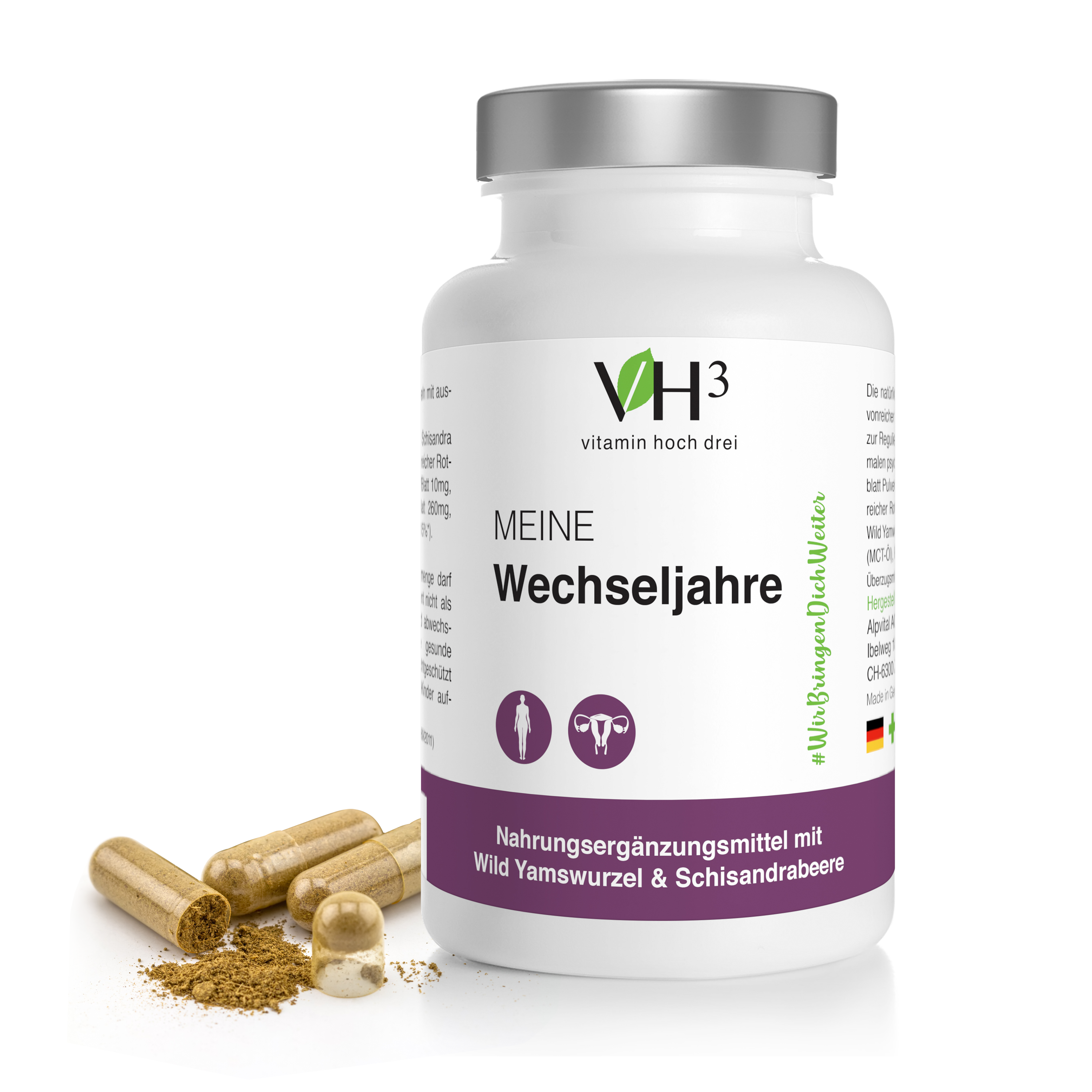 Meine Wechseljahre mit Wild Yamswurzel, Schisandrabeere und Rotklee