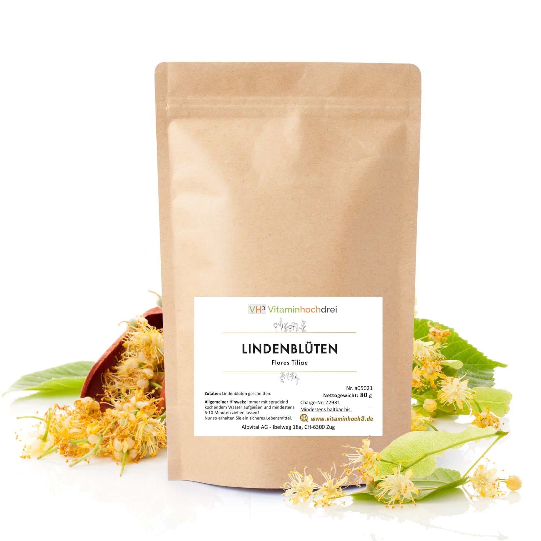 Lindenblüten entspannung und Genuss mit dem milden und süßen Aroma