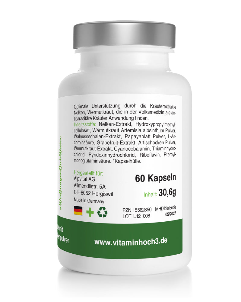 VH3 Meine Para-Kur Mit Wermutkraut, Papayablatt & Artischocken